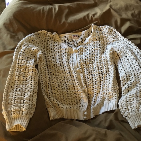 Vintage - 100% Cotton Button Front Sweater made by Daisys Creations (T123) - Picture 2 of 5